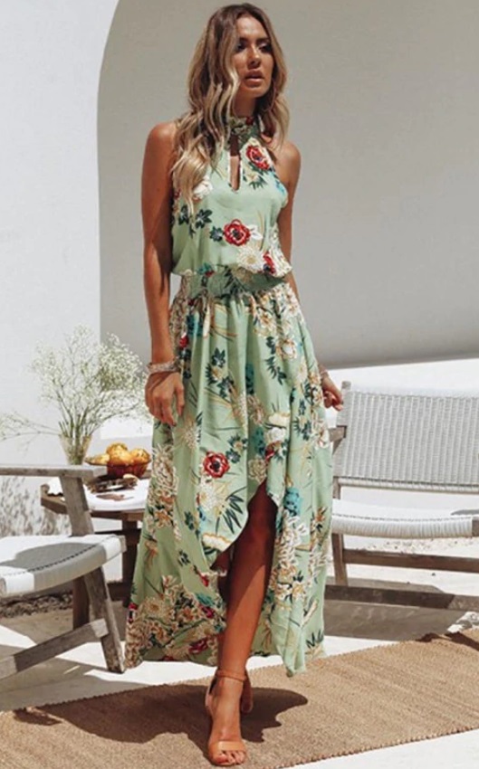 moda verão 2019 feminina vestidos